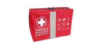 Pirmosios pagalbos rinkinys, vaistinėlė, automobilio vaistinėlė